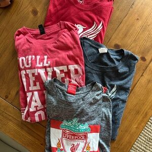 Lot of Liverpool t shirts